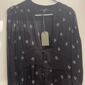 All Saints Liza Cyla Dress Size M